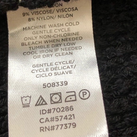 Ann Taylor Open Front Sweater with Pockets - Picture 6 of 6